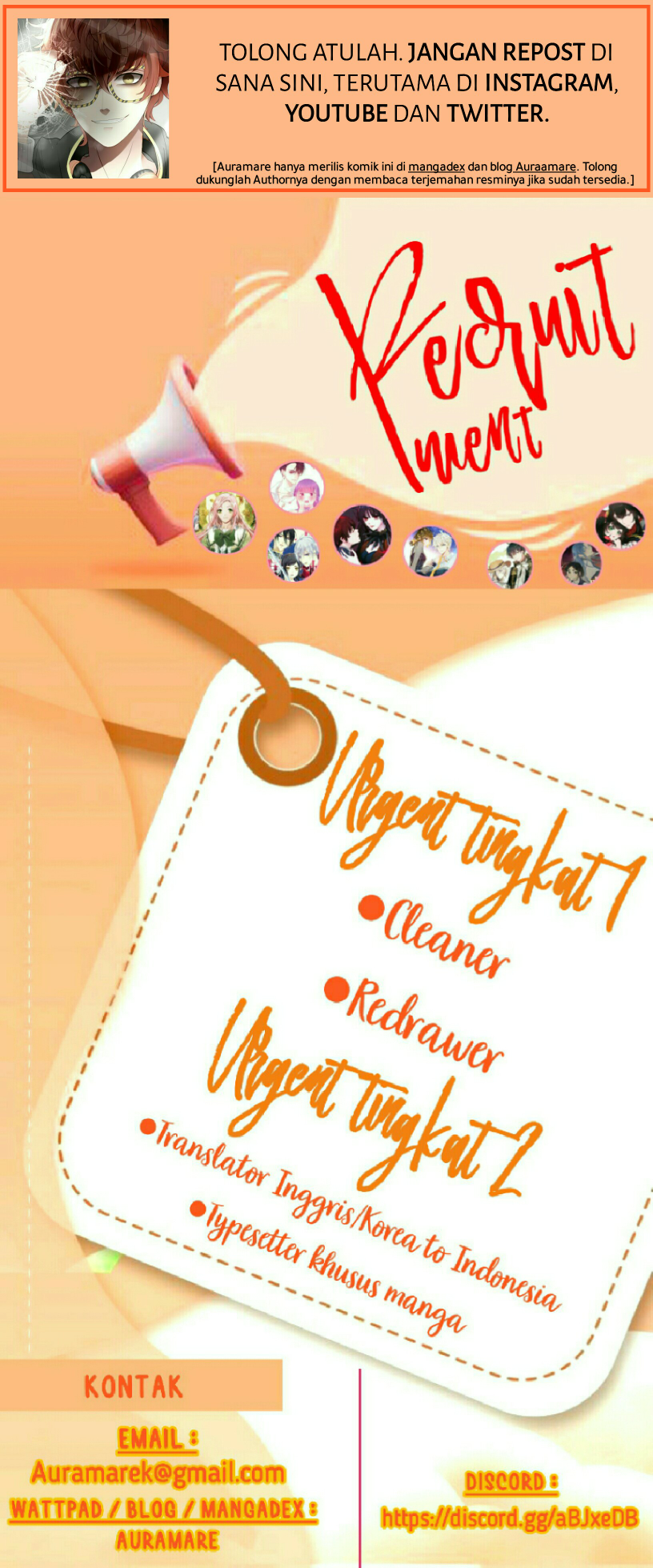 Invitation of Mystic Messenger Chapter 0 - halaman 1