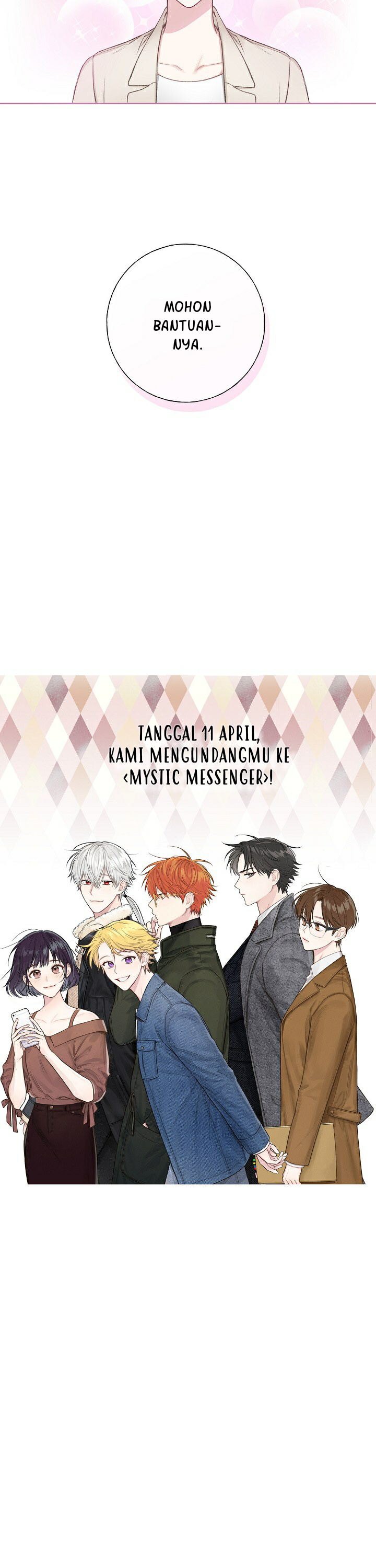 Invitation of Mystic Messenger Chapter 0 - halaman 6