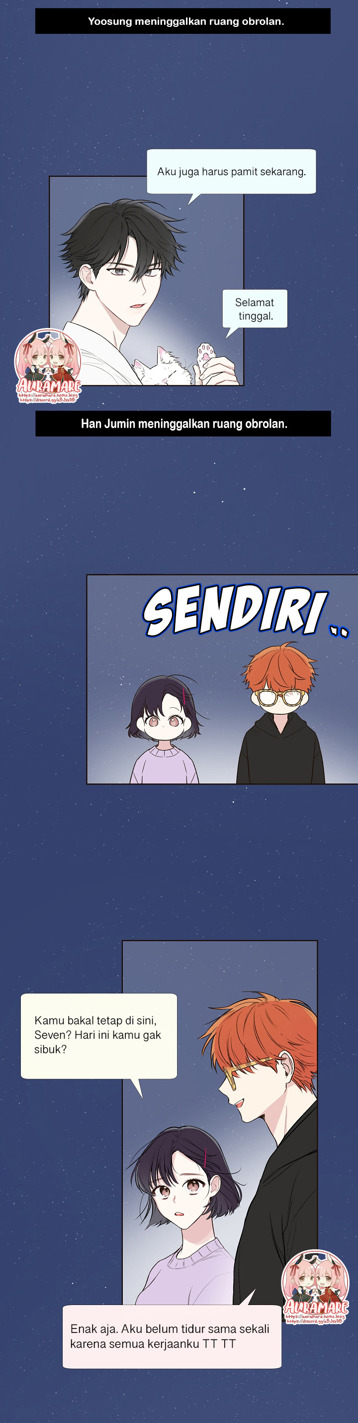 Invitation of Mystic Messenger Chapter 7 - halaman 21