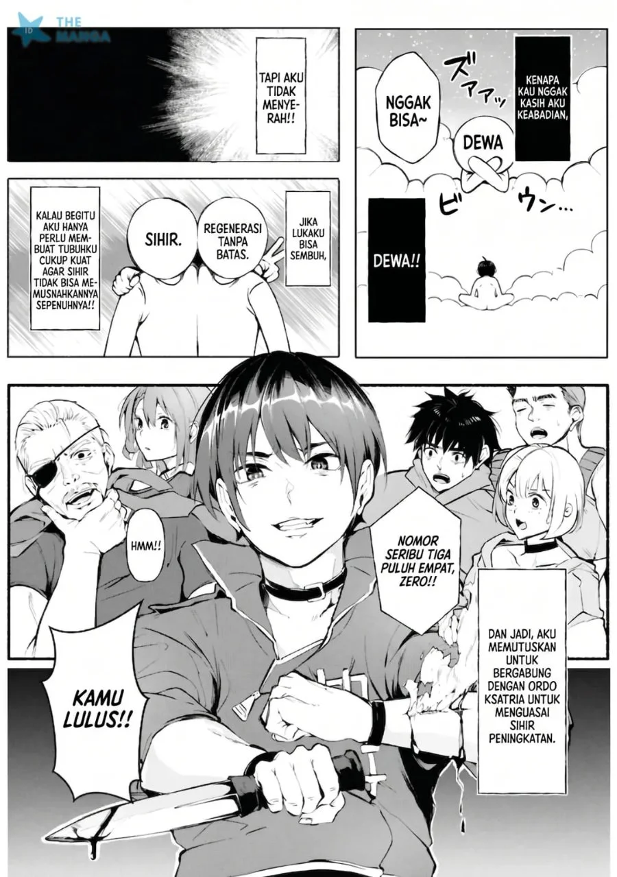 Ippan Heishi ga Tensei Tokuten ni "Mugen Saisei" wo Moratta Kekka, Amata no Bijo ni Nerawareta Chapter 1 - halaman 10