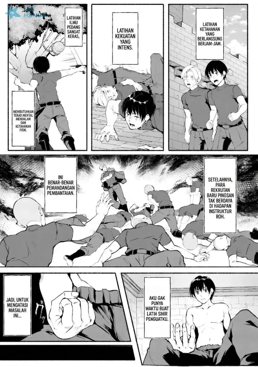 Ippan Heishi ga Tensei Tokuten ni "Mugen Saisei" wo Moratta Kekka, Amata no Bijo ni Nerawareta Chapter 1 - halaman 12