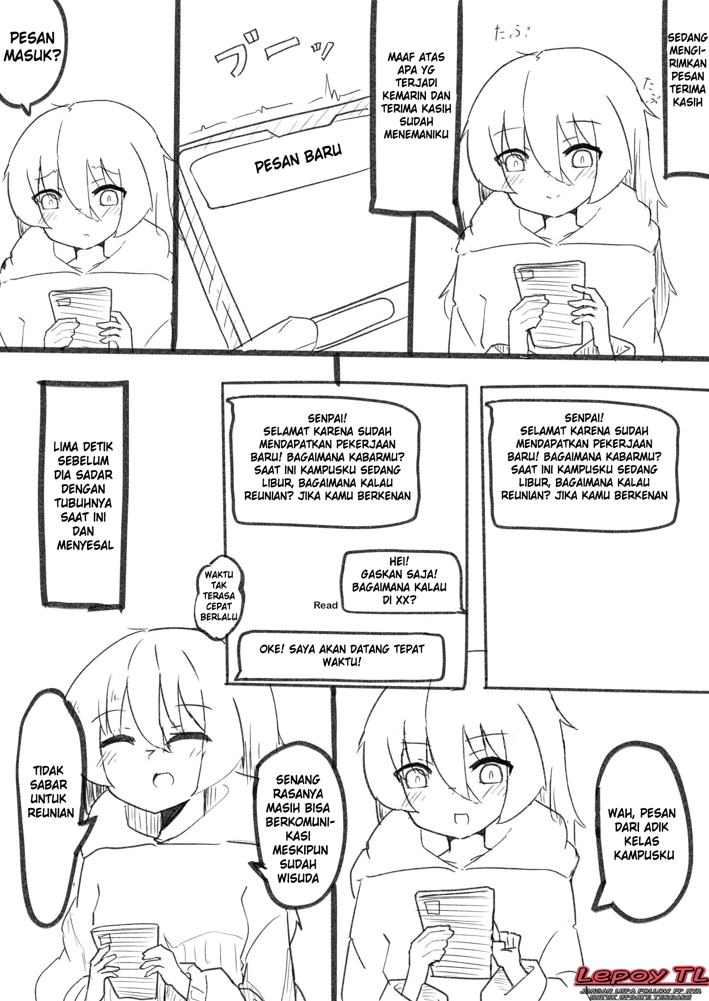 Iroiro Ushinatta TS Ko. Chapter 25 - halaman 1