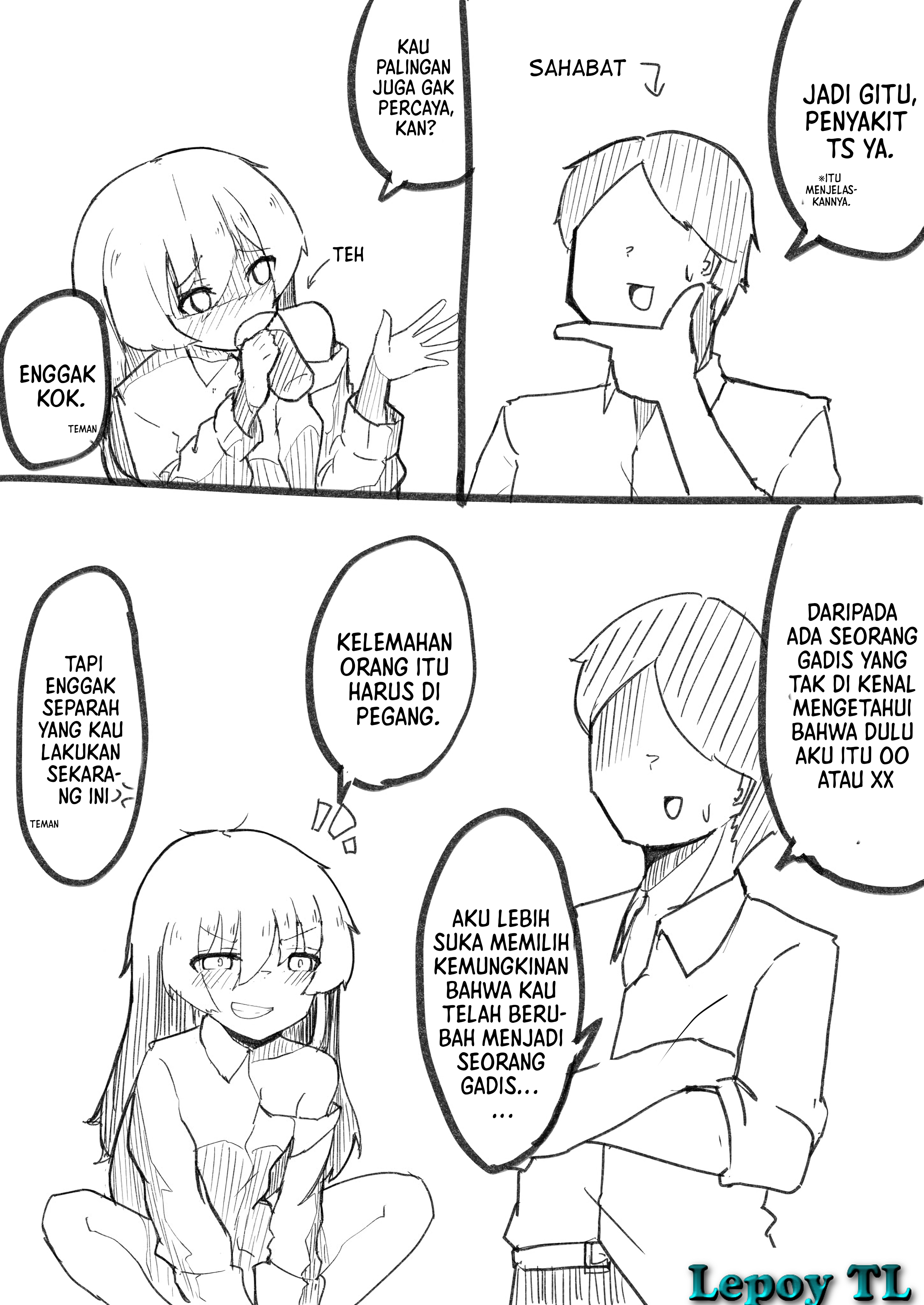 Iroiro Ushinatta TS Ko. Chapter 6 - halaman 1