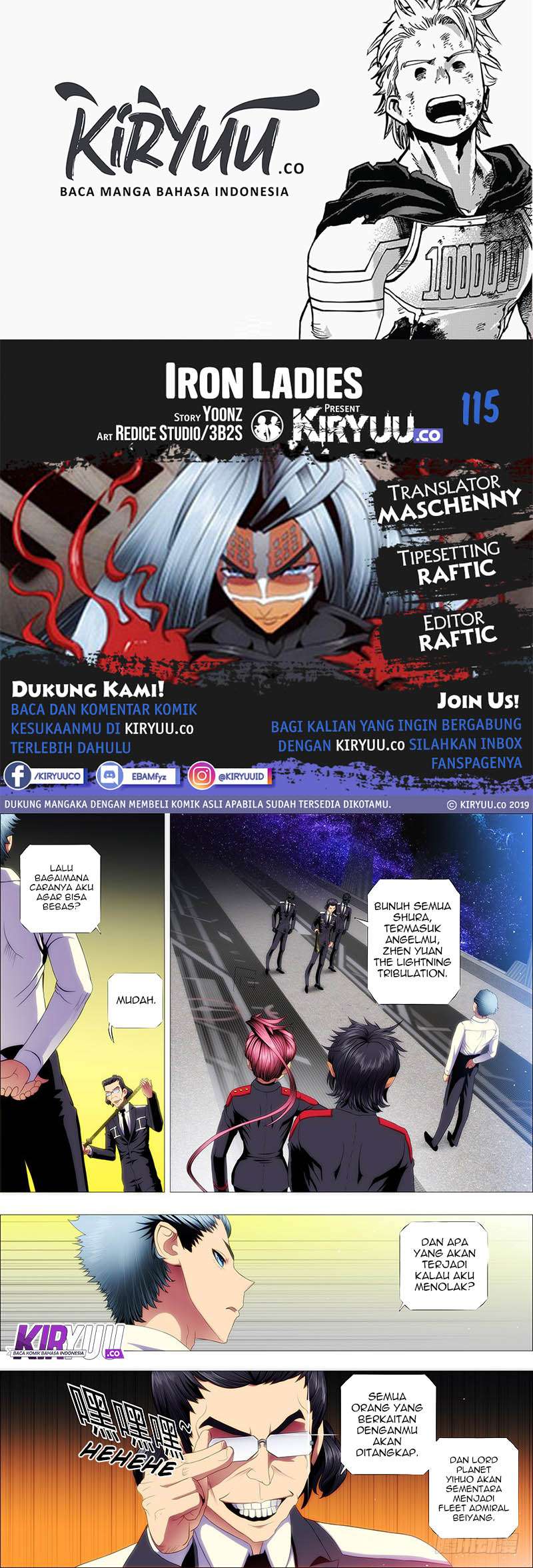 Iron Ladies Chapter 115 - halaman 1
