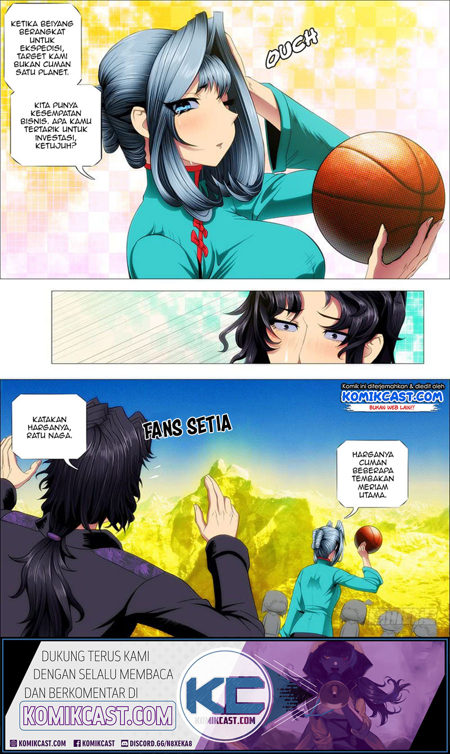 Iron Ladies Chapter 185 - halaman 10