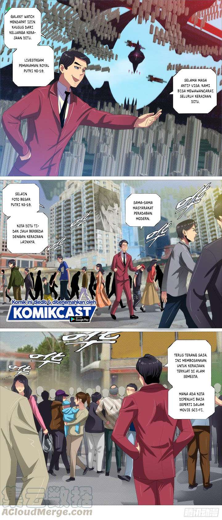 Iron Ladies Chapter 375 - halaman 11