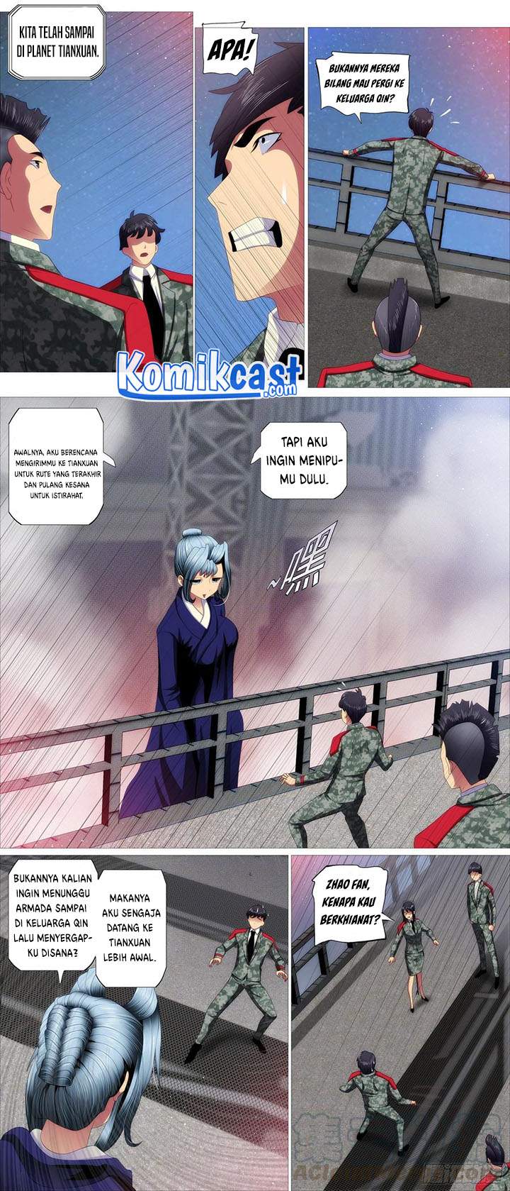 Iron Ladies Chapter 407 - halaman 10