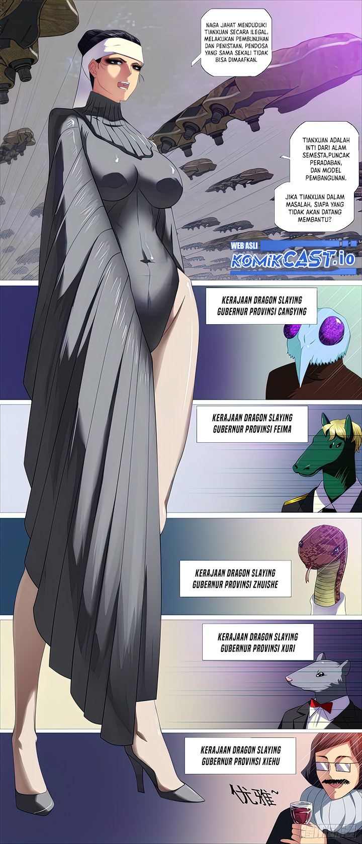 Iron Ladies Chapter 460 - halaman 8