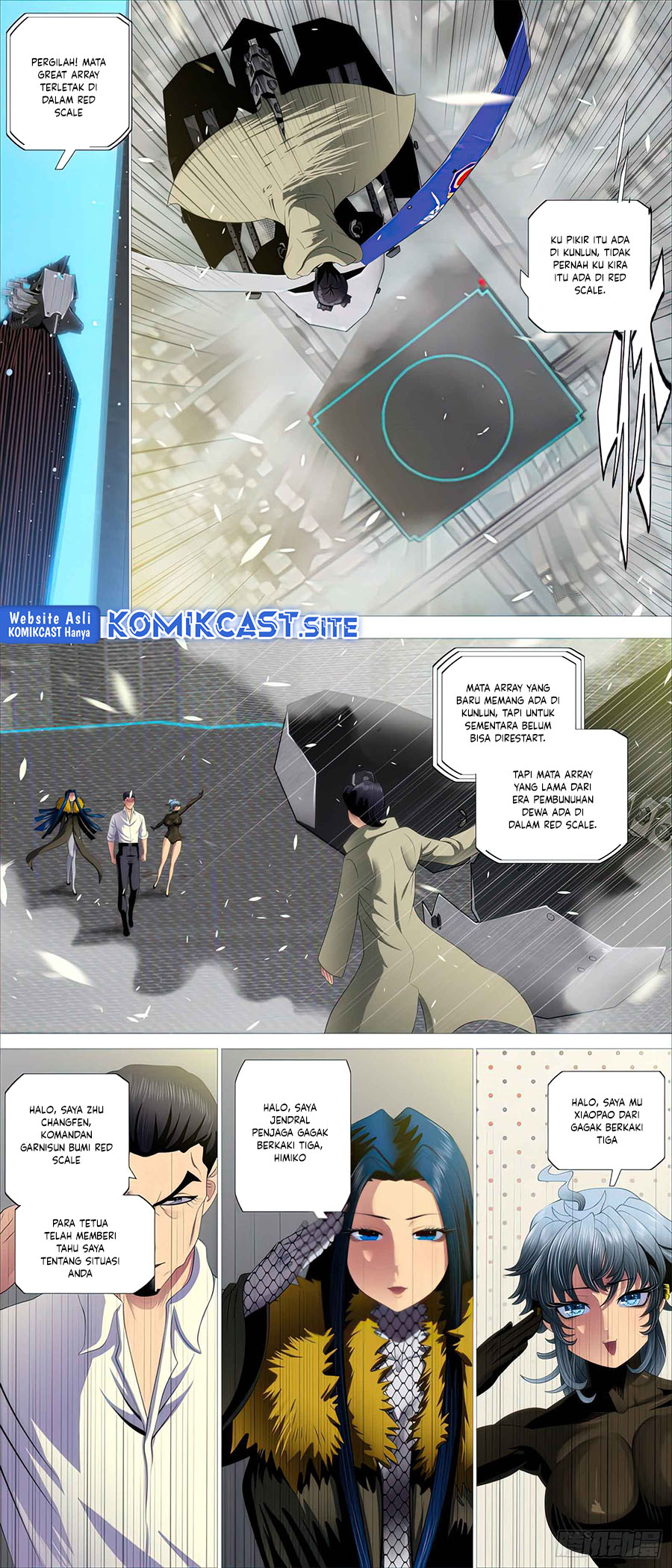 Iron Ladies Chapter 480 - halaman 11