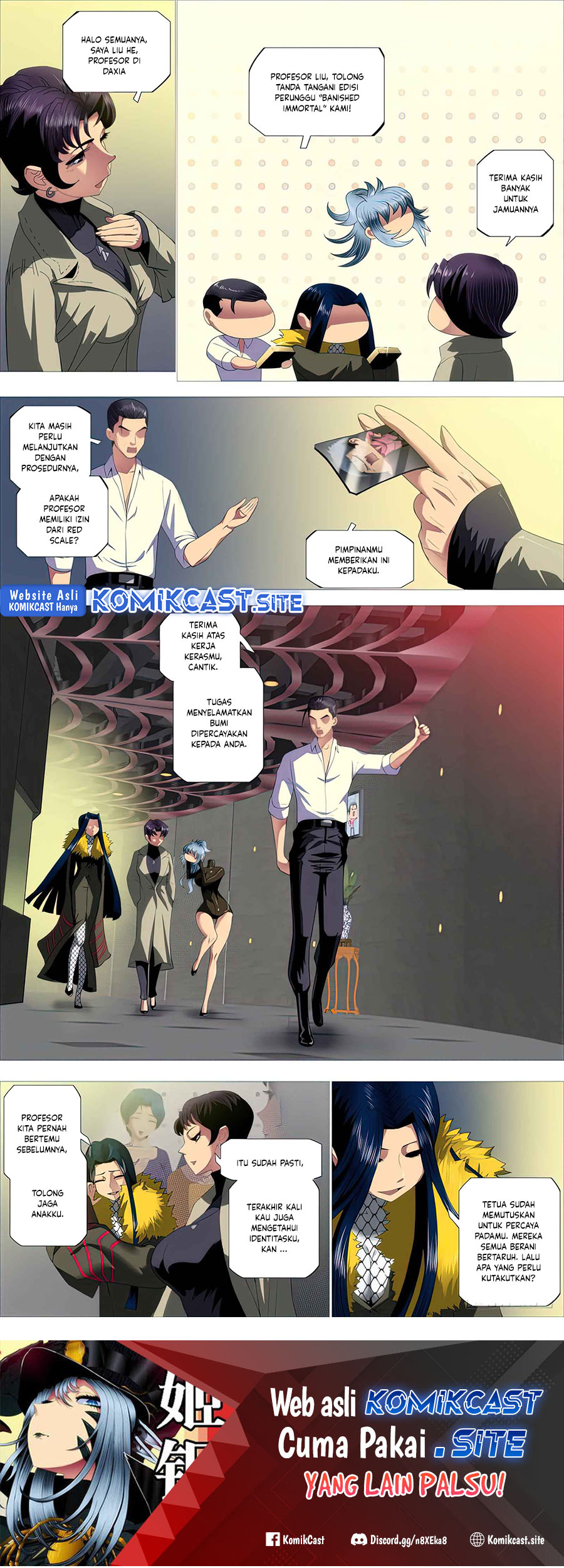 Iron Ladies Chapter 480 - halaman 12