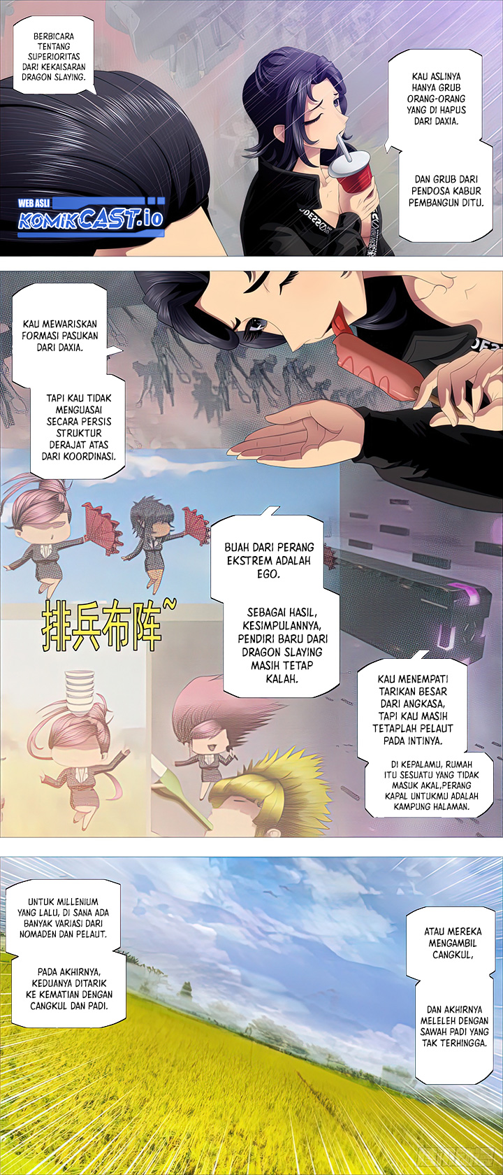Iron Ladies Chapter 490 - halaman 10