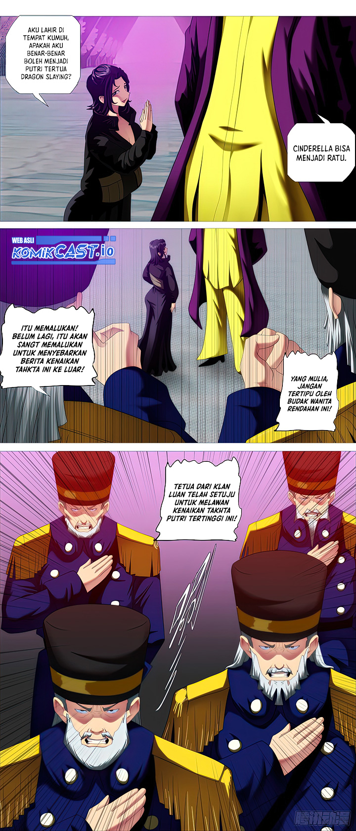 Iron Ladies Chapter 493 - halaman 10