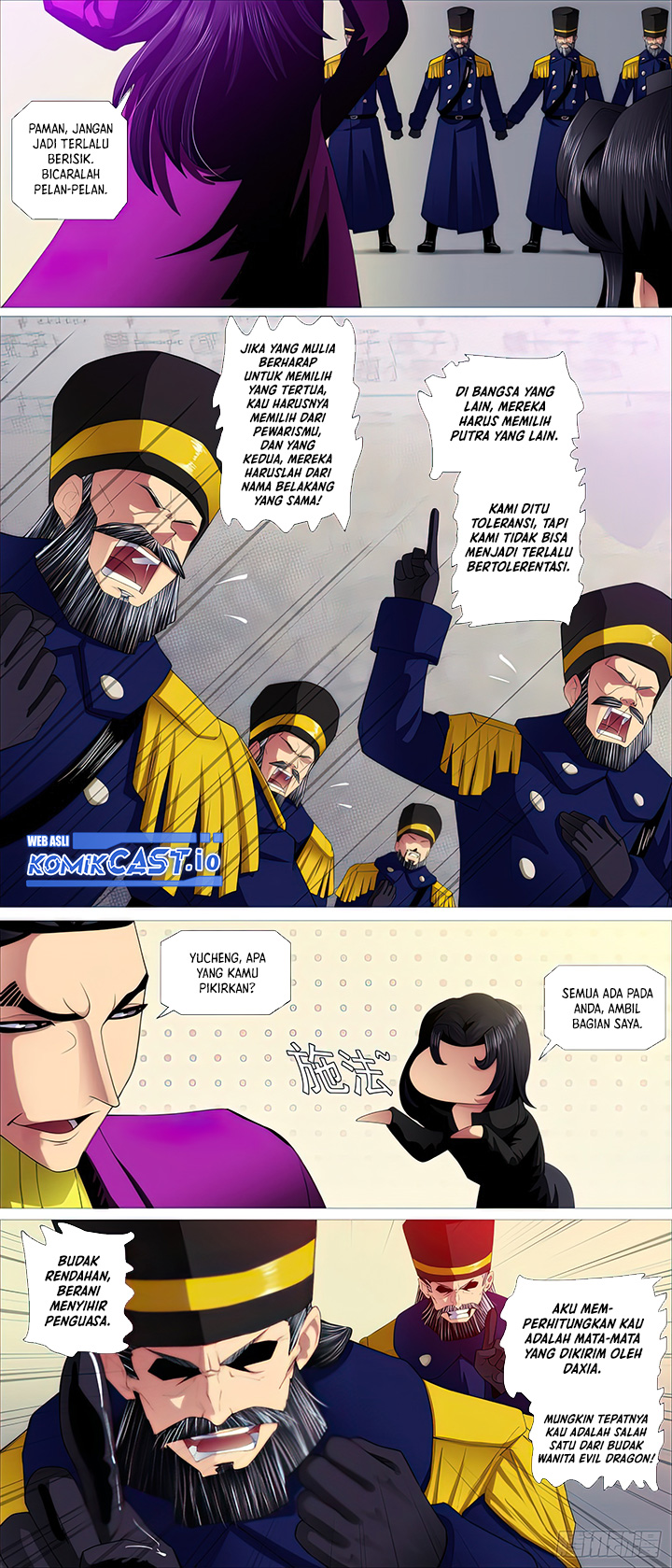 Iron Ladies Chapter 493 - halaman 11