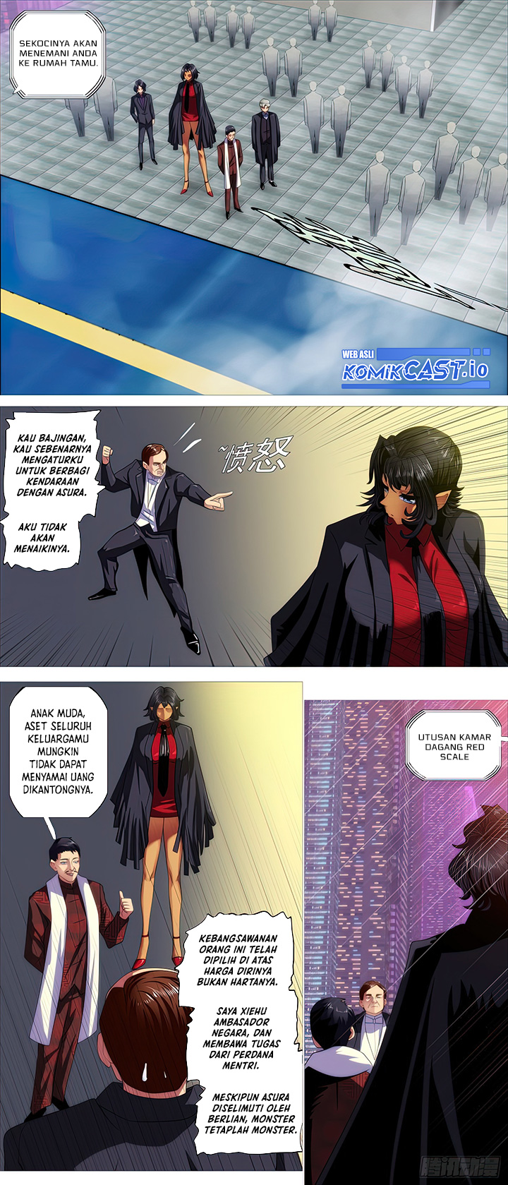 Iron Ladies Chapter 495 - halaman 8
