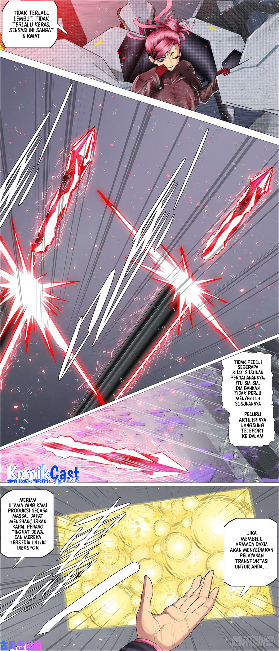 Iron Ladies Chapter 524 - halaman 10