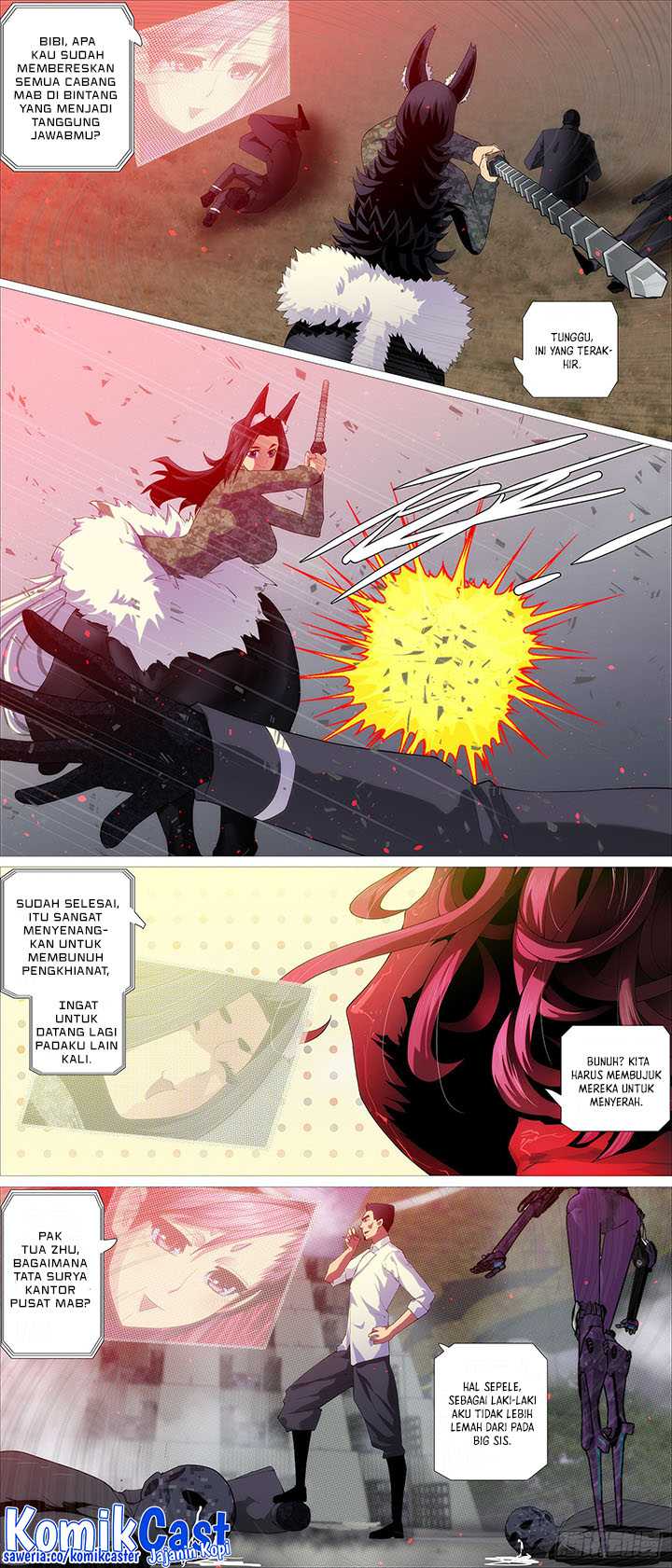Iron Ladies Chapter 552 - halaman 11