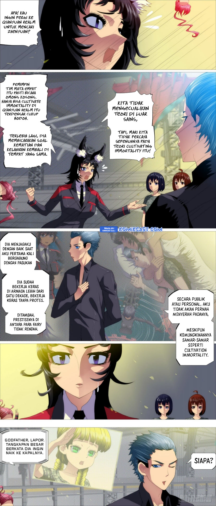 Iron Ladies Chapter 556 - halaman 9