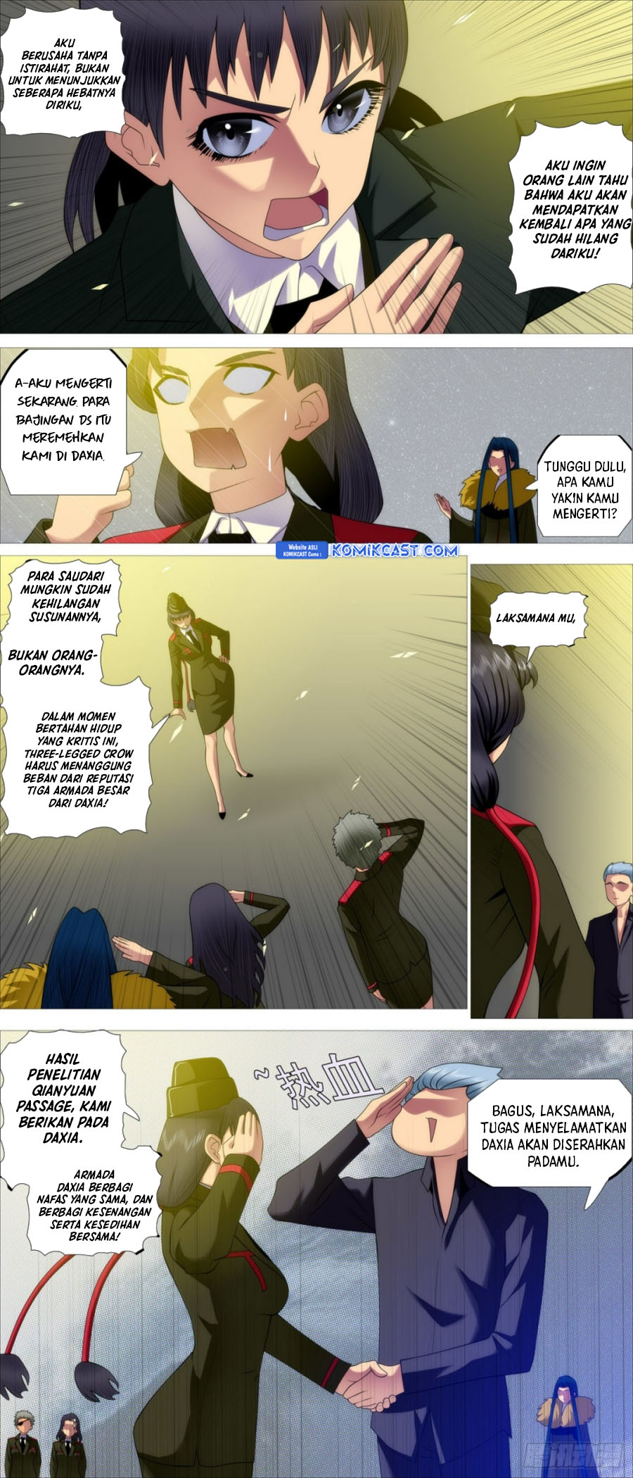 Iron Ladies Chapter 557 - halaman 10