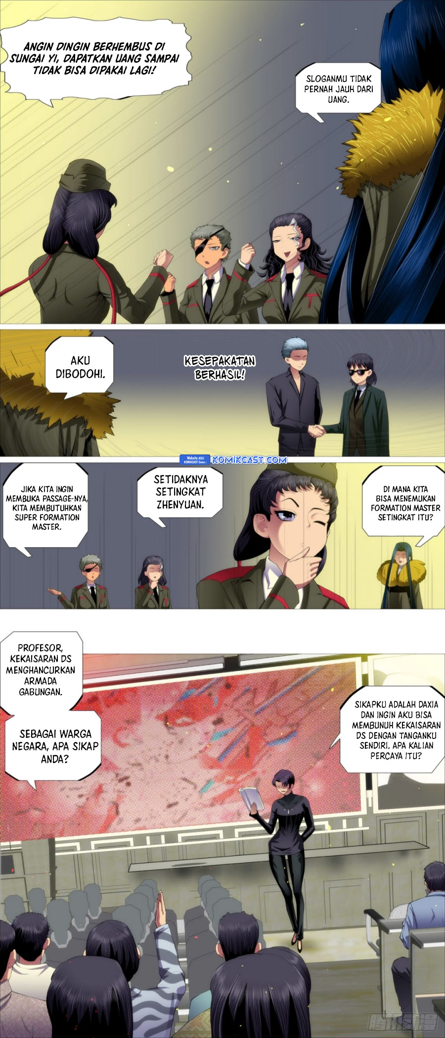 Iron Ladies Chapter 557 - halaman 11