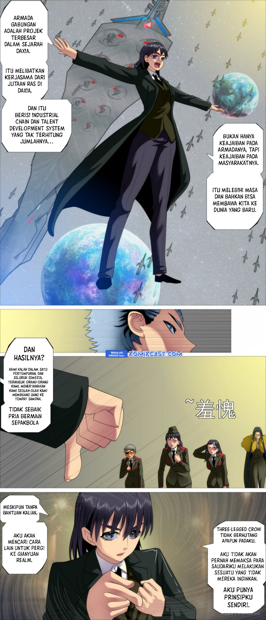 Iron Ladies Chapter 557 - halaman 9
