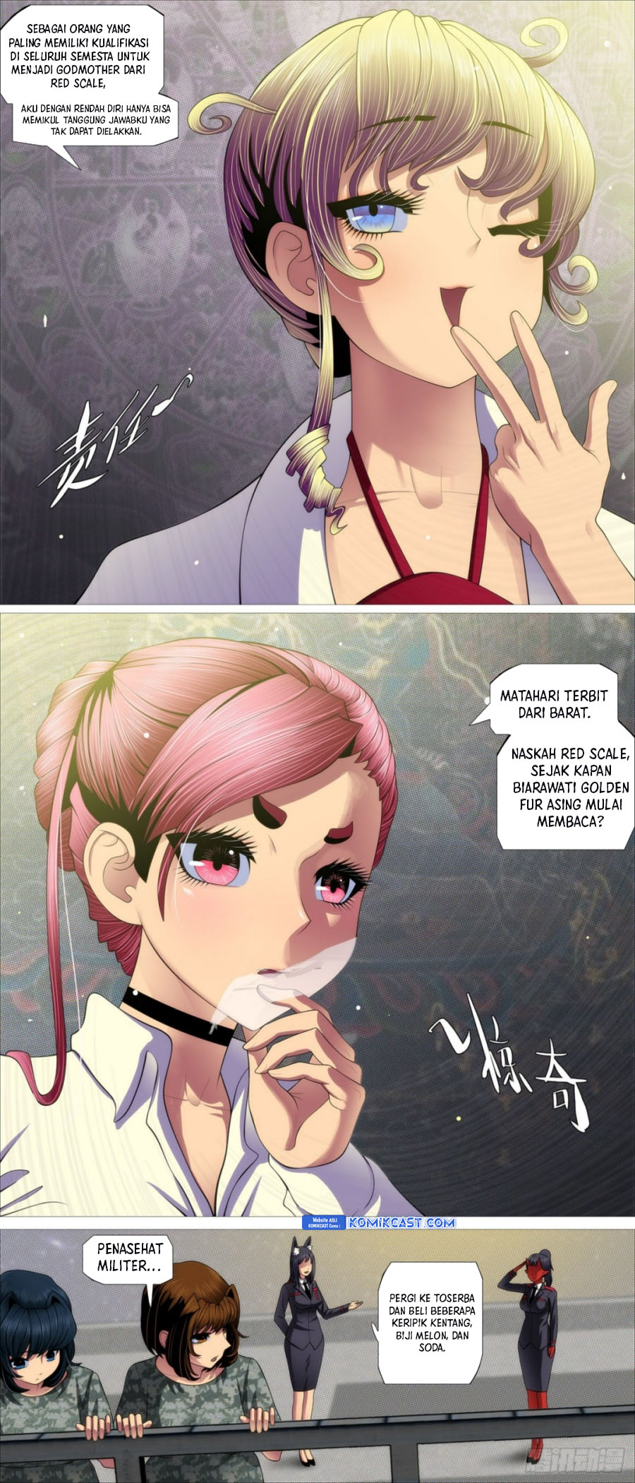 Iron Ladies Chapter 558 - halaman 11
