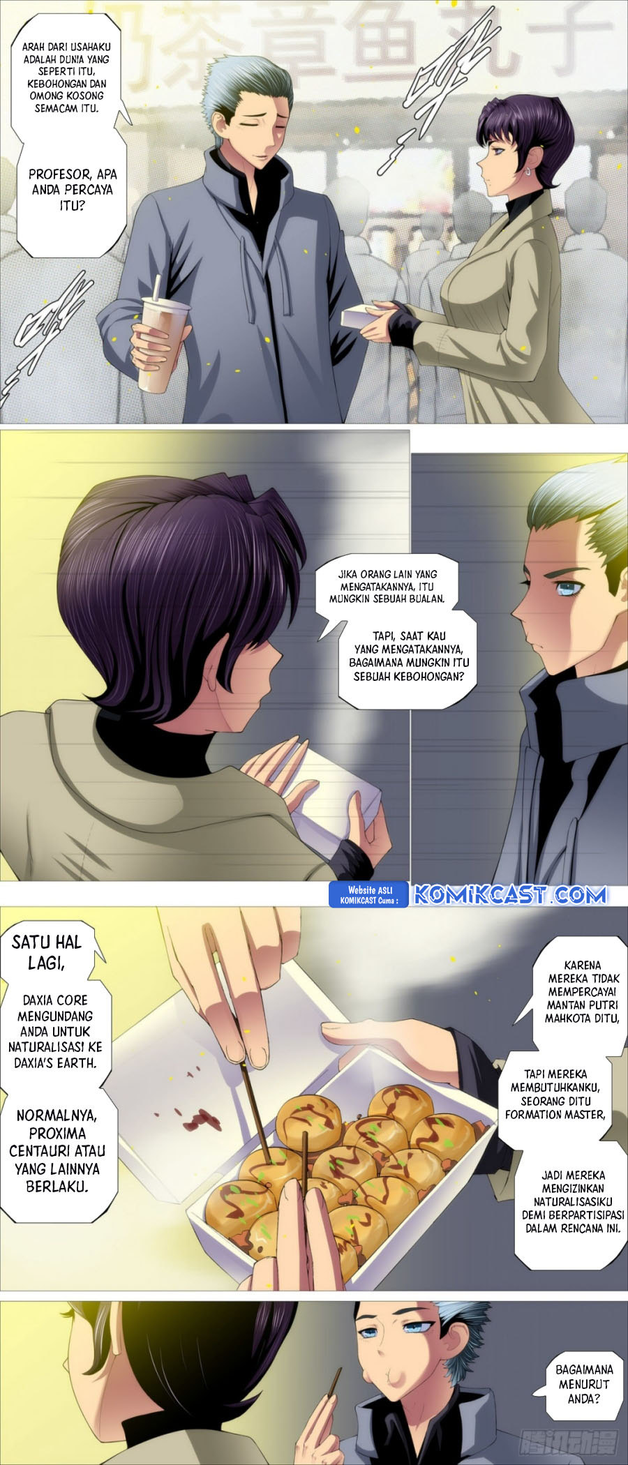 Iron Ladies Chapter 559 - halaman 11