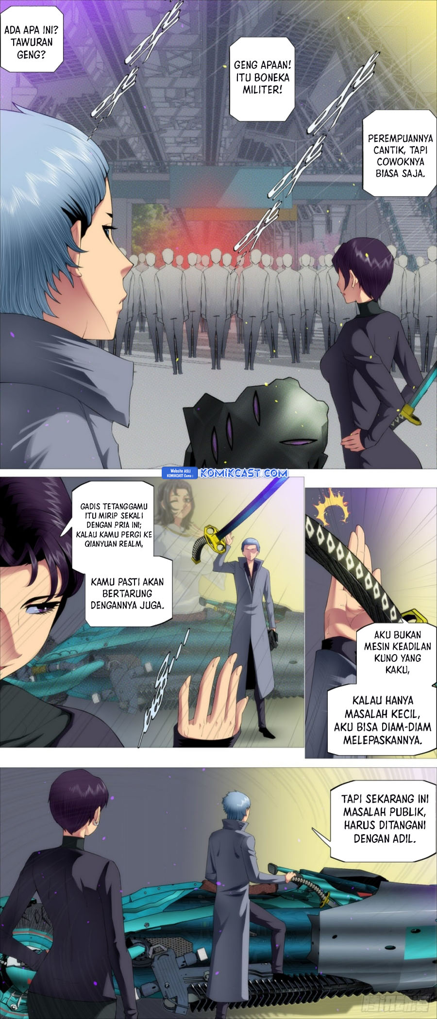Iron Ladies Chapter 562 - halaman 11