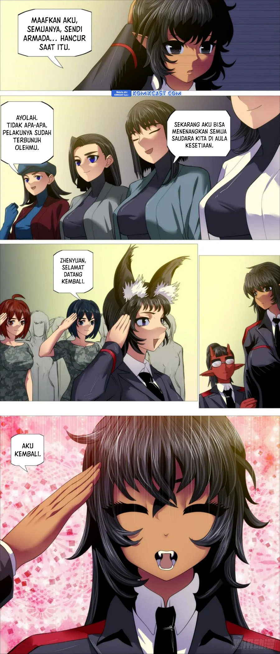 Iron Ladies Chapter 589 - halaman 7