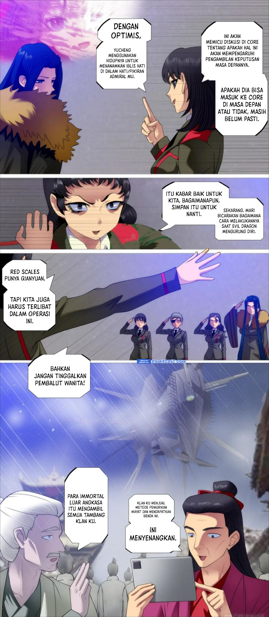 Iron Ladies Chapter 590 - halaman 6