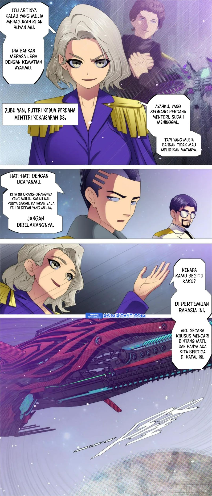 Iron Ladies Chapter 593 - halaman 8