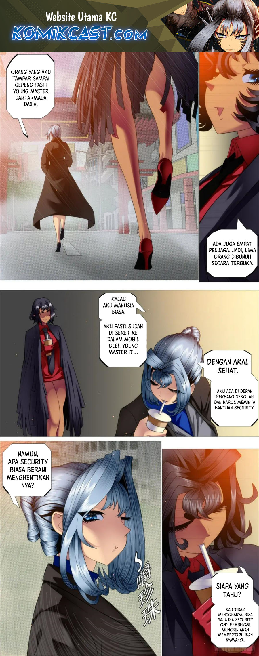 Iron Ladies Chapter 595 - halaman 1