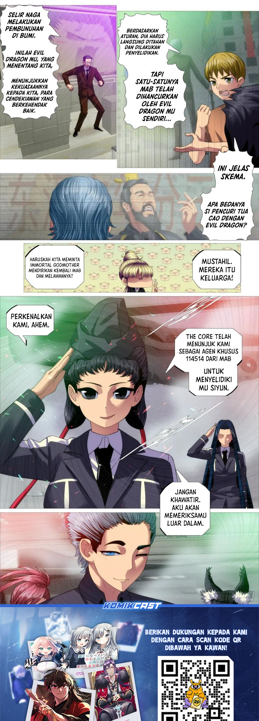 Iron Ladies Chapter 596 - halaman 12