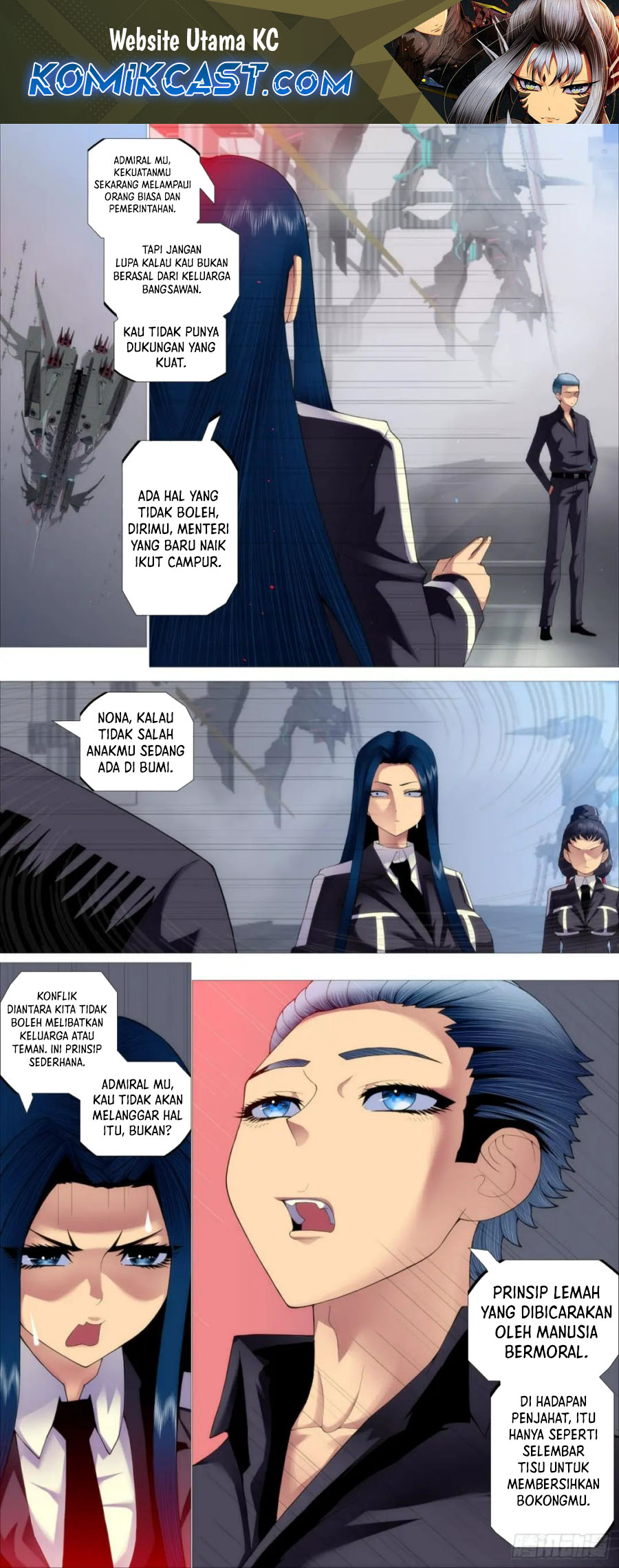 Iron Ladies Chapter 598 - halaman 1