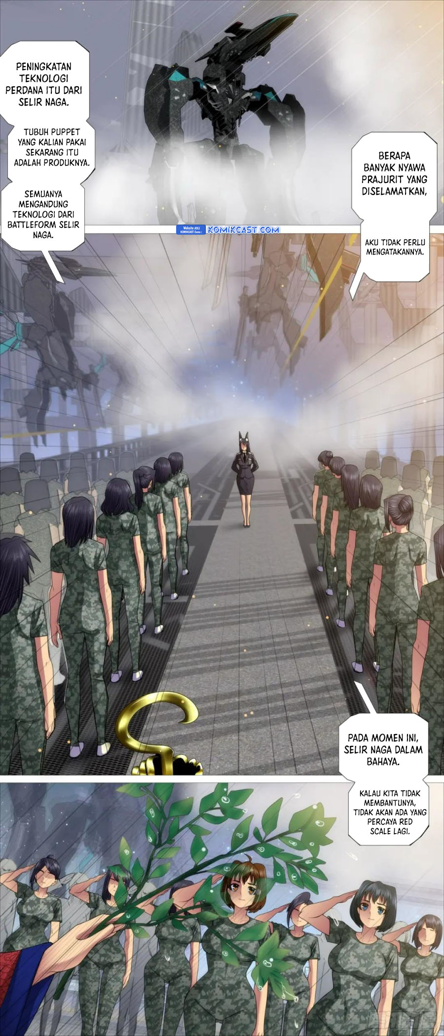 Iron Ladies Chapter 607 - halaman 10