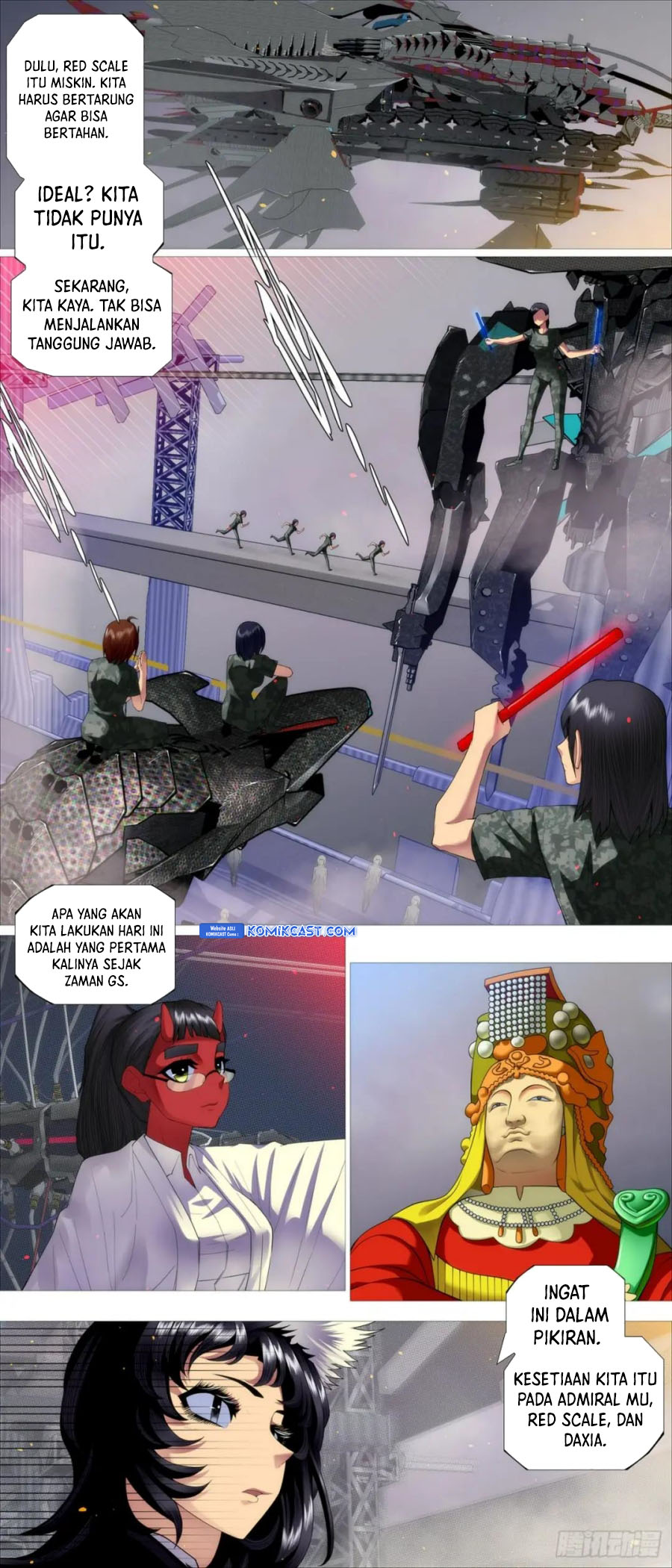 Iron Ladies Chapter 607 - halaman 9