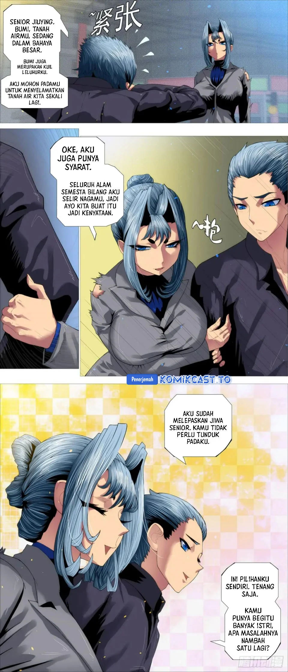 Iron Ladies Chapter 609 - halaman 8