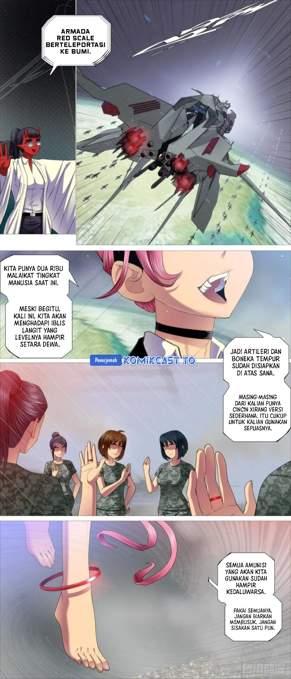 Iron Ladies Chapter 611 - halaman 6