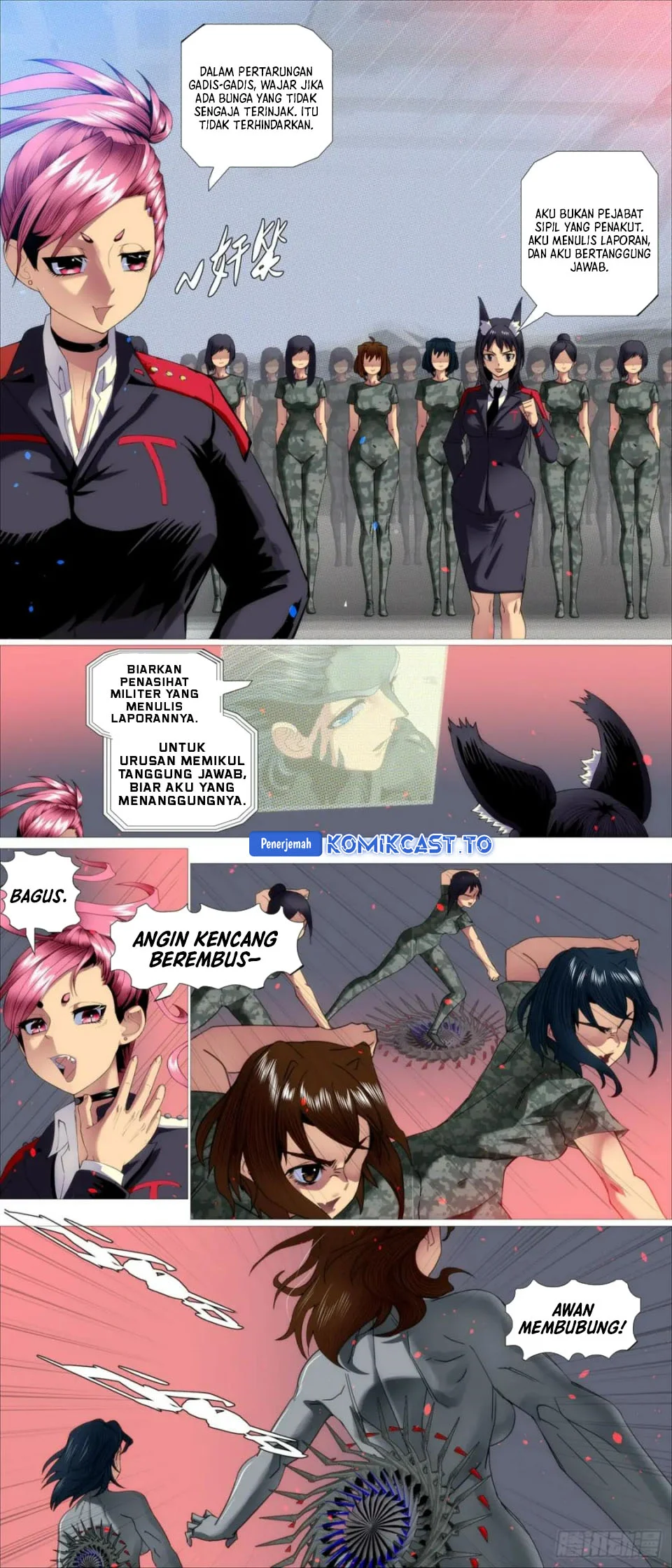 Iron Ladies Chapter 611 - halaman 7