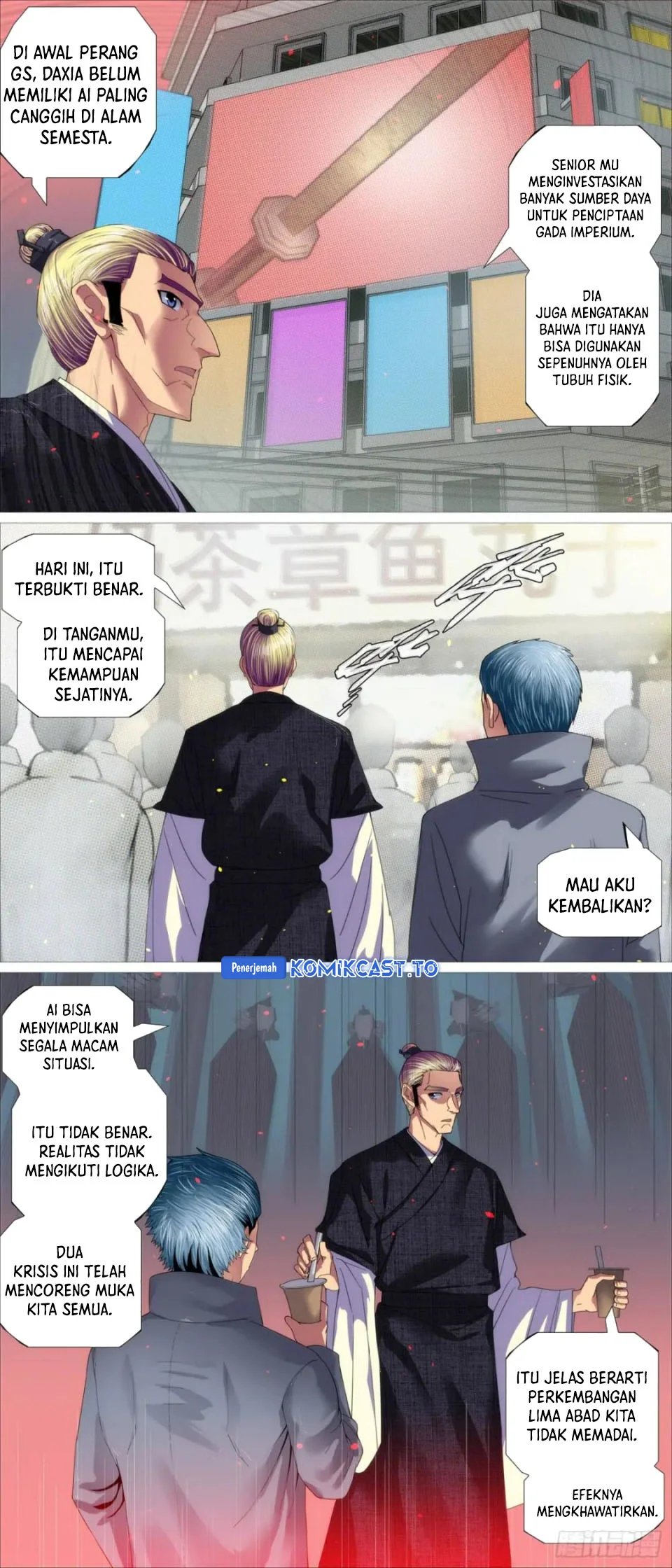 Iron Ladies Chapter 617 - halaman 8