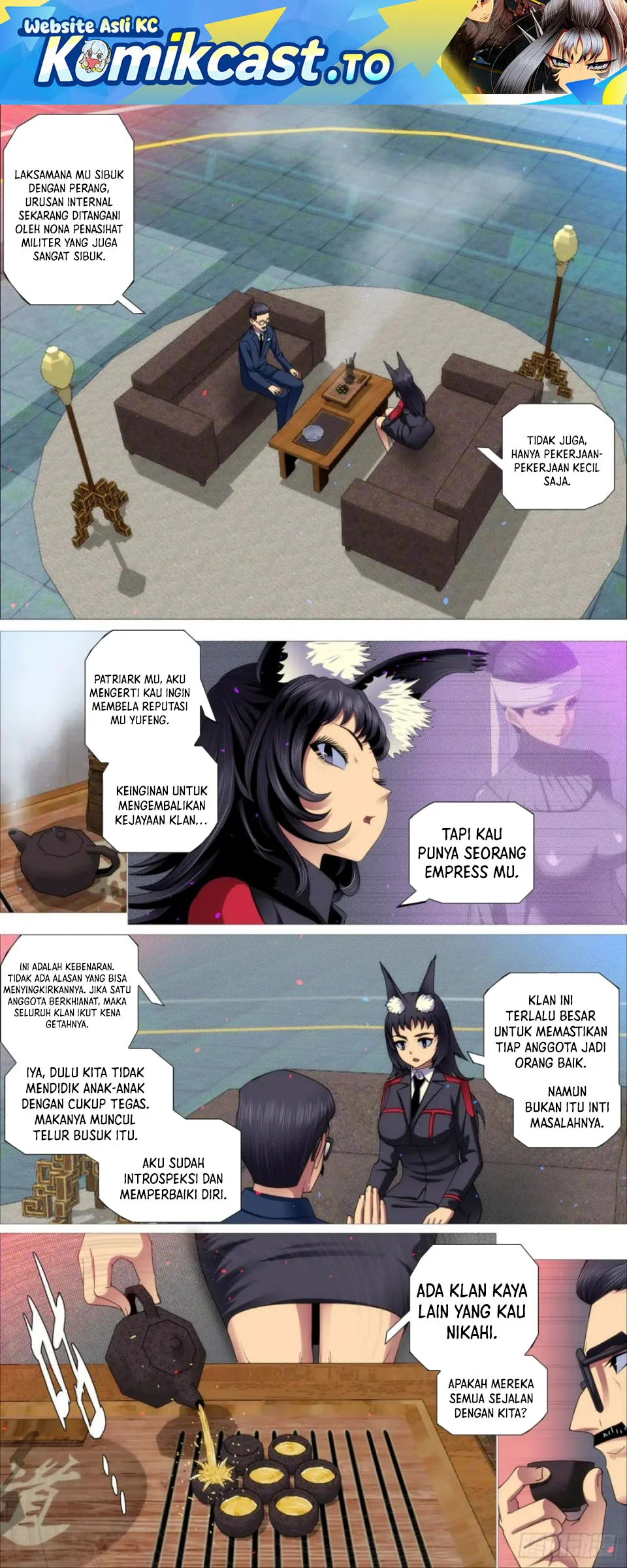 Iron Ladies Chapter 623 - halaman 1