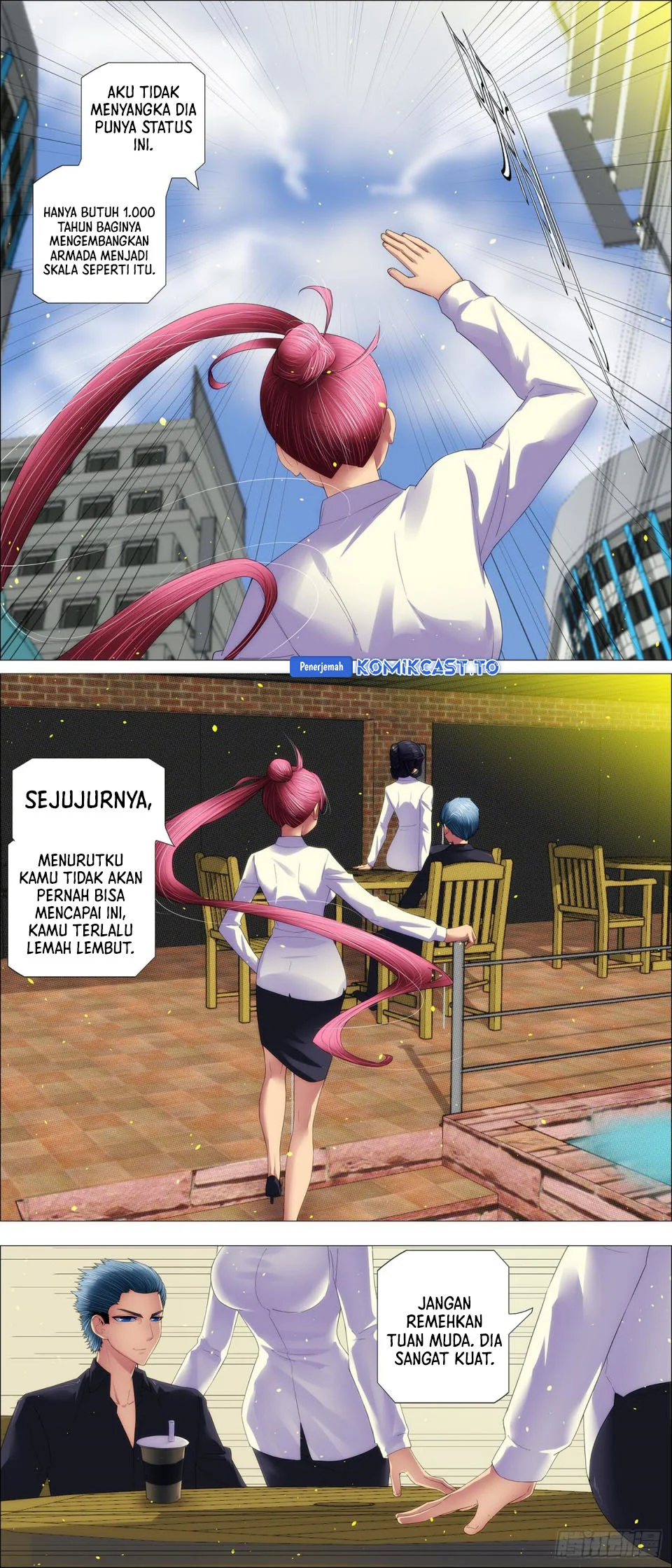 Iron Ladies Chapter 709 - halaman 11