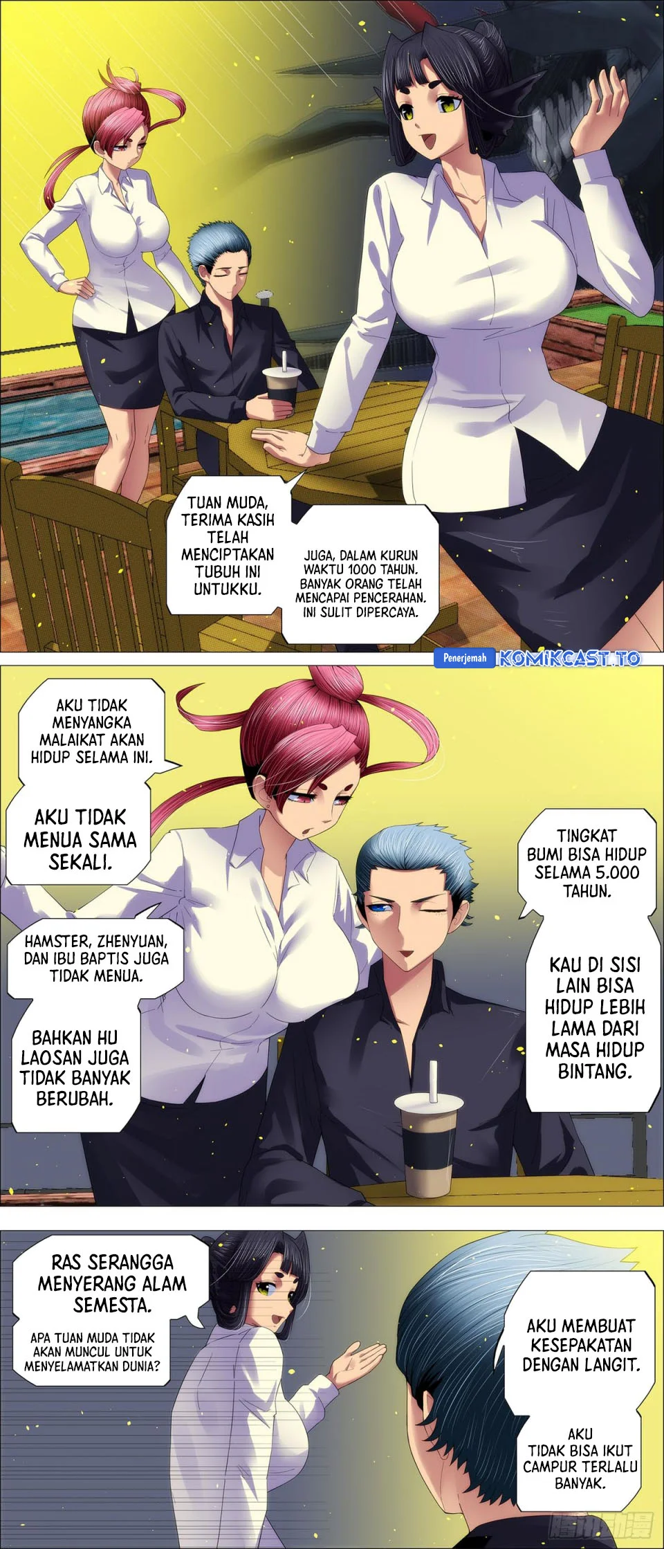 Iron Ladies Chapter 709 - halaman 12