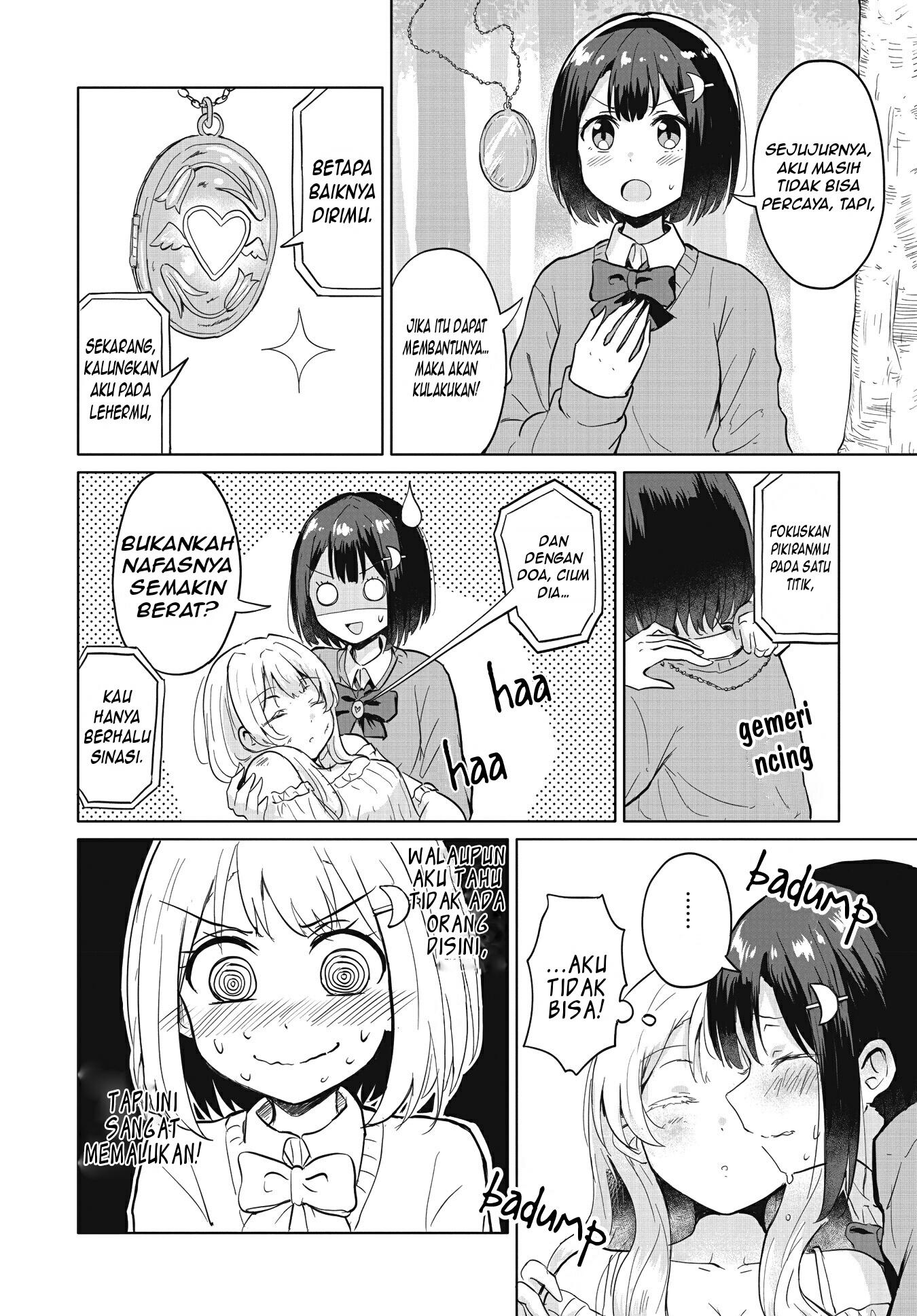 Ironna Onnanoko to Kiss wo Shiteitara, Yuri Kiss ni Mezamete Shimaimashita.... Chapter 1 - halaman 13