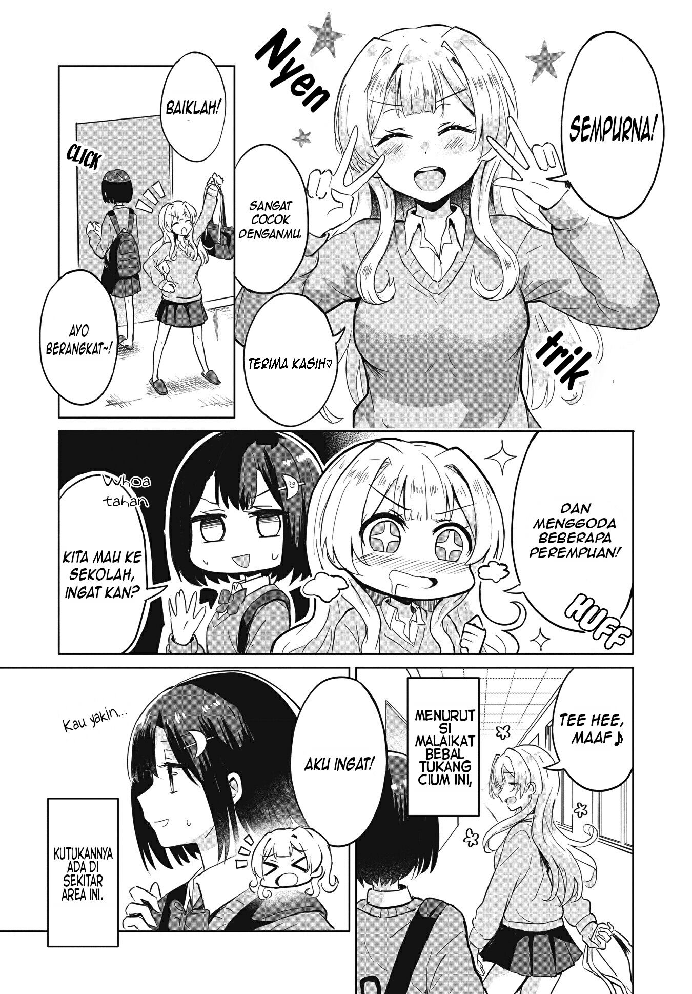 Ironna Onnanoko to Kiss wo Shiteitara, Yuri Kiss ni Mezamete Shimaimashita.... Chapter 1 - halaman 28