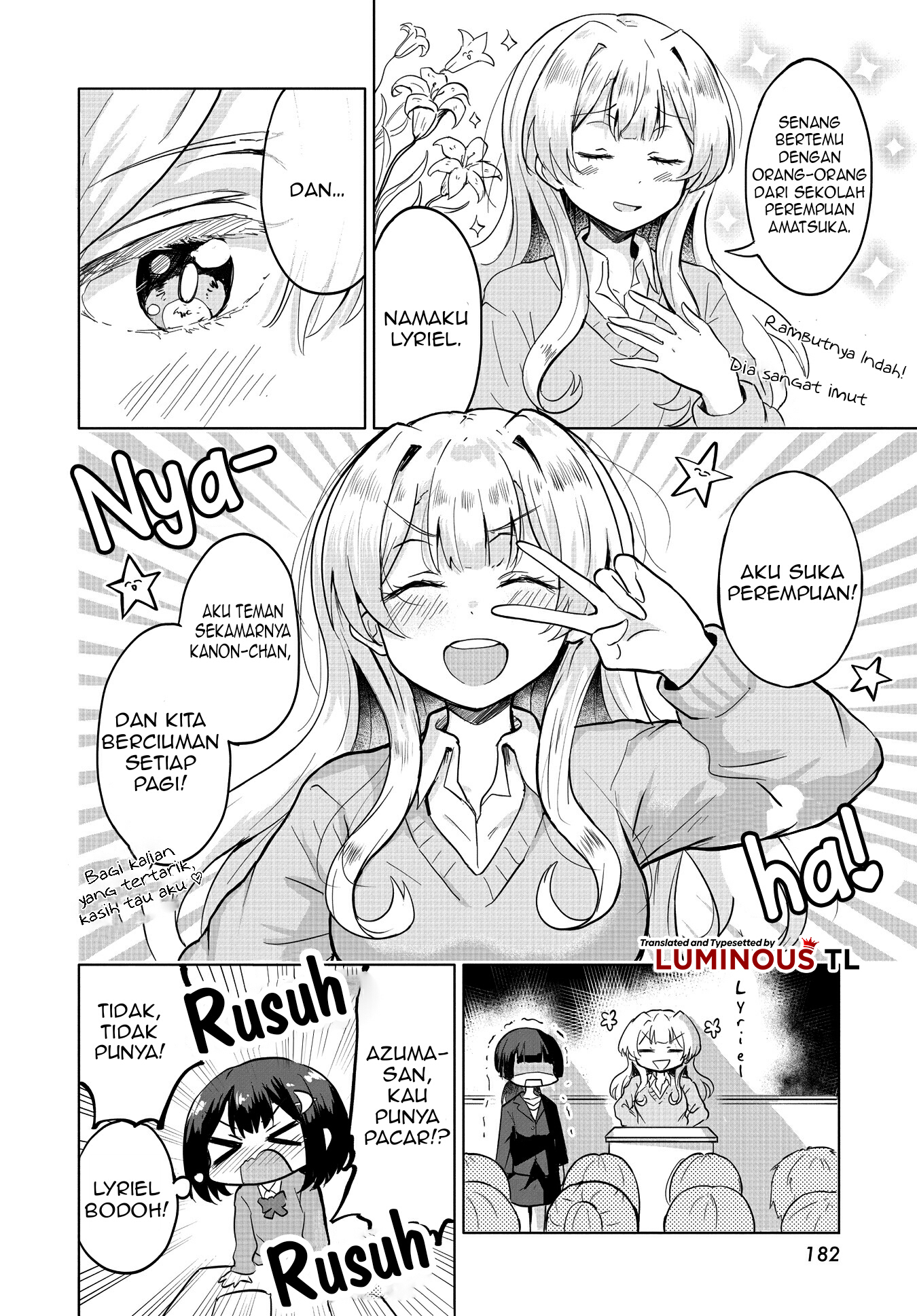Ironna Onnanoko to Kiss wo Shiteitara, Yuri Kiss ni Mezamete Shimaimashita.... Chapter 2 - halaman 4