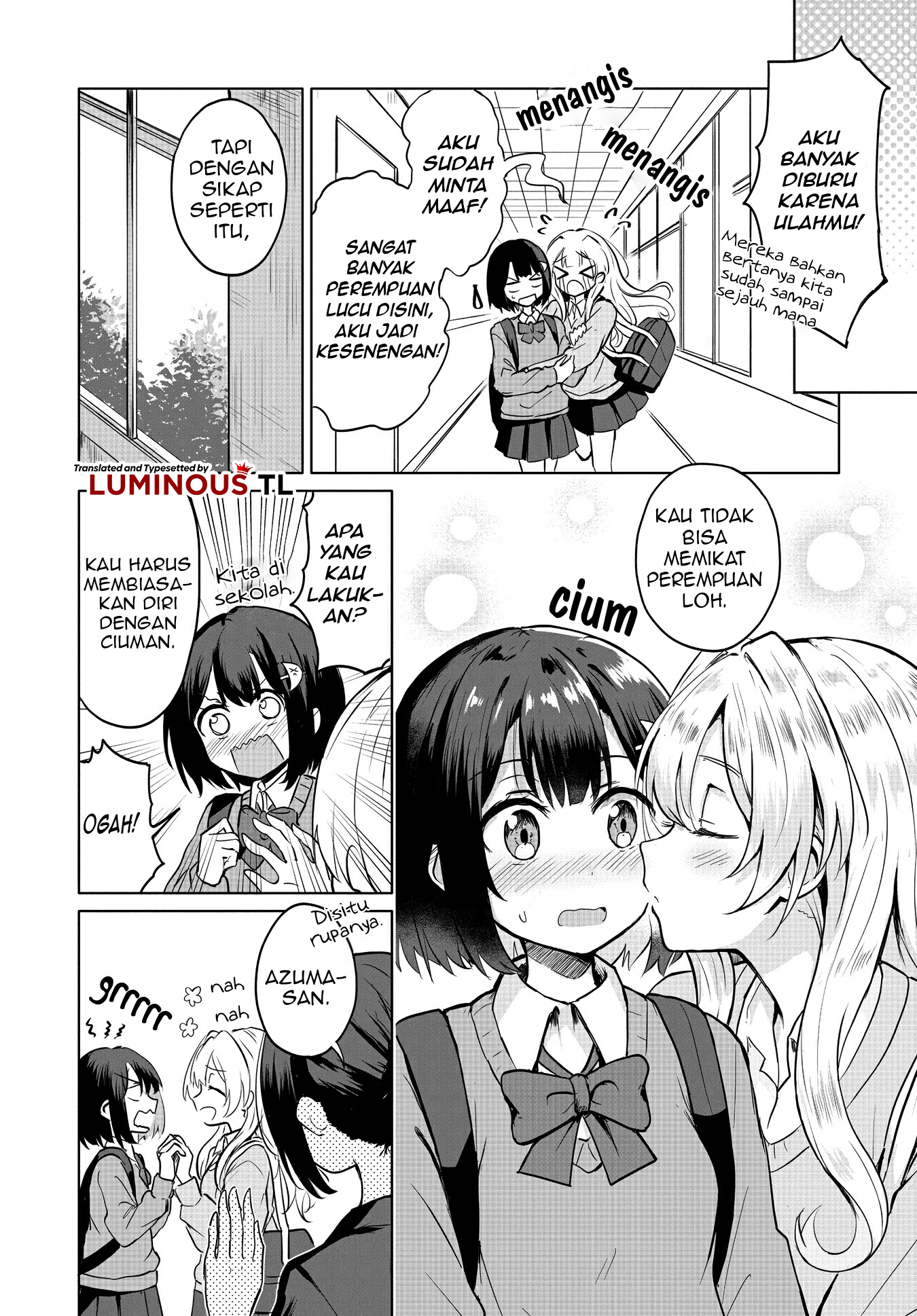 Ironna Onnanoko to Kiss wo Shiteitara, Yuri Kiss ni Mezamete Shimaimashita.... Chapter 2 - halaman 6