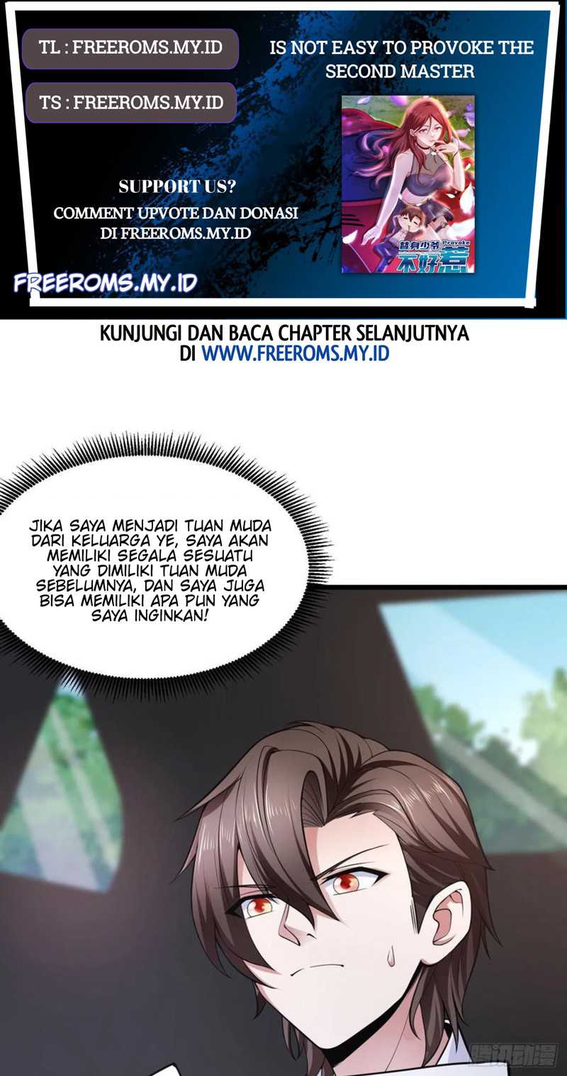 Is Not Easy To Provoke The Second Master Chapter 3 - halaman 1