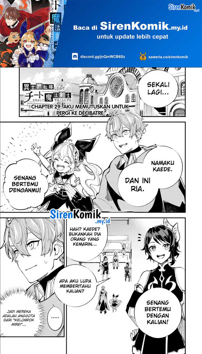 Isekai Cheat Magic Swordsman Chapter 29 - halaman 2