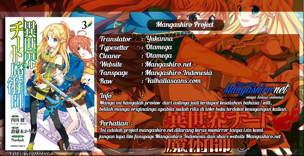 Isekai Cheat Majutsushi Chapter 13 - halaman 1