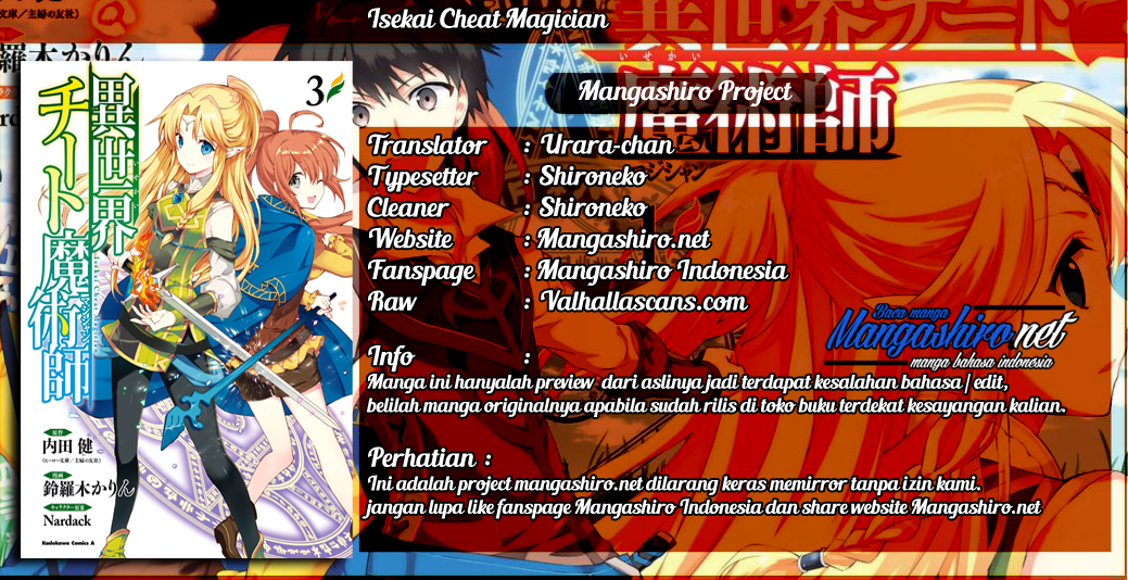 Isekai Cheat Majutsushi Chapter 8 - halaman 2